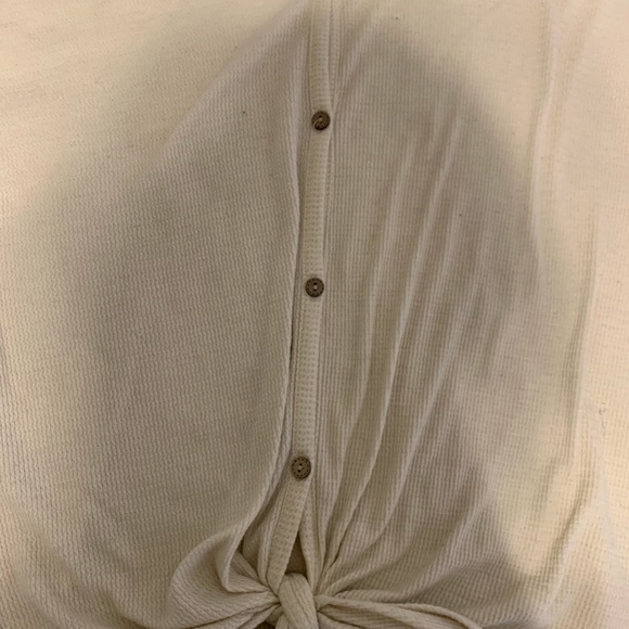 Button up tie top - Picture 2 of 2